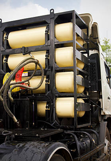 Used for natural gas vehicles