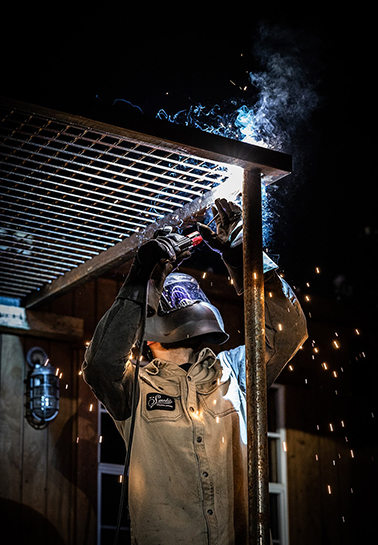 Welding and laser cutting